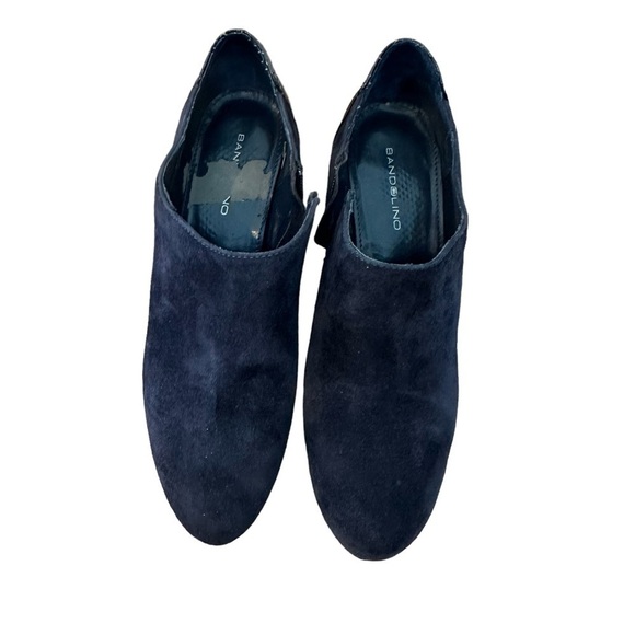 Bandolino ankle Suede leather and snakeskin boots - Picture 1 of 13